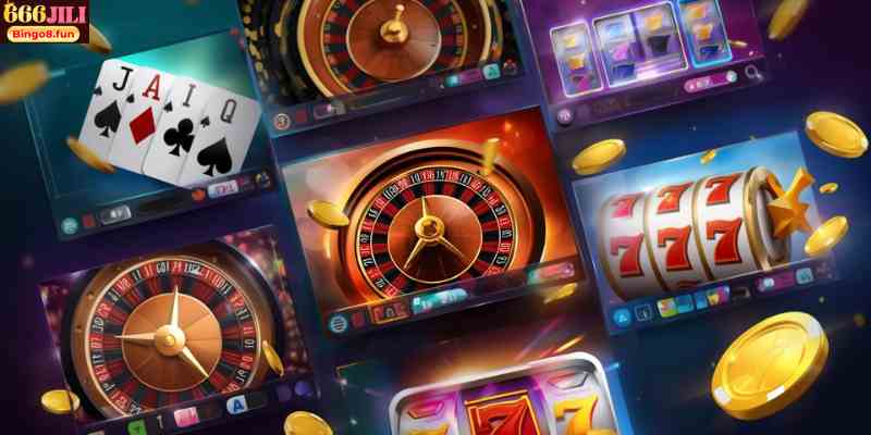 Online casino games contributing differently to reward points