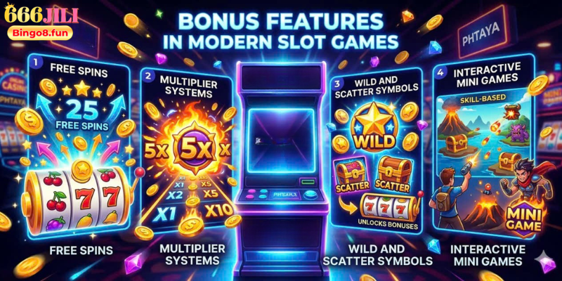 Bonus Features in Modern Slot Games
