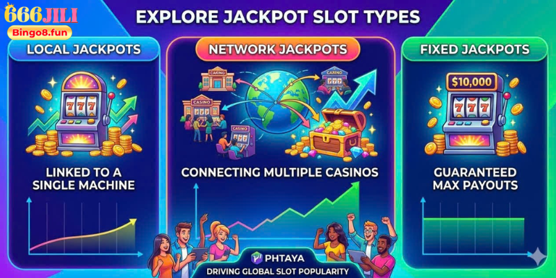 Different Types of Jackpot Slots